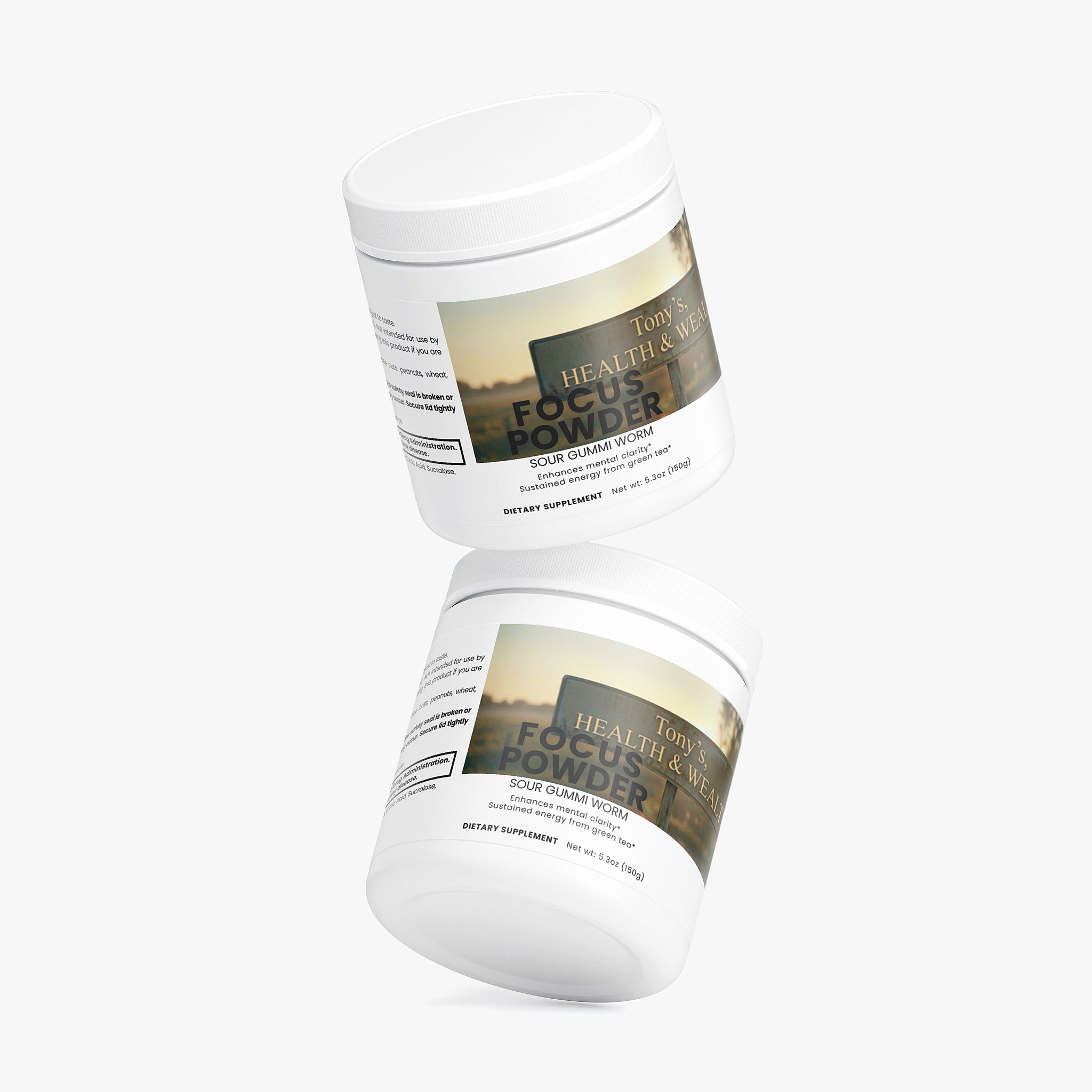 Focus Powder (Sour Gummi Worm)