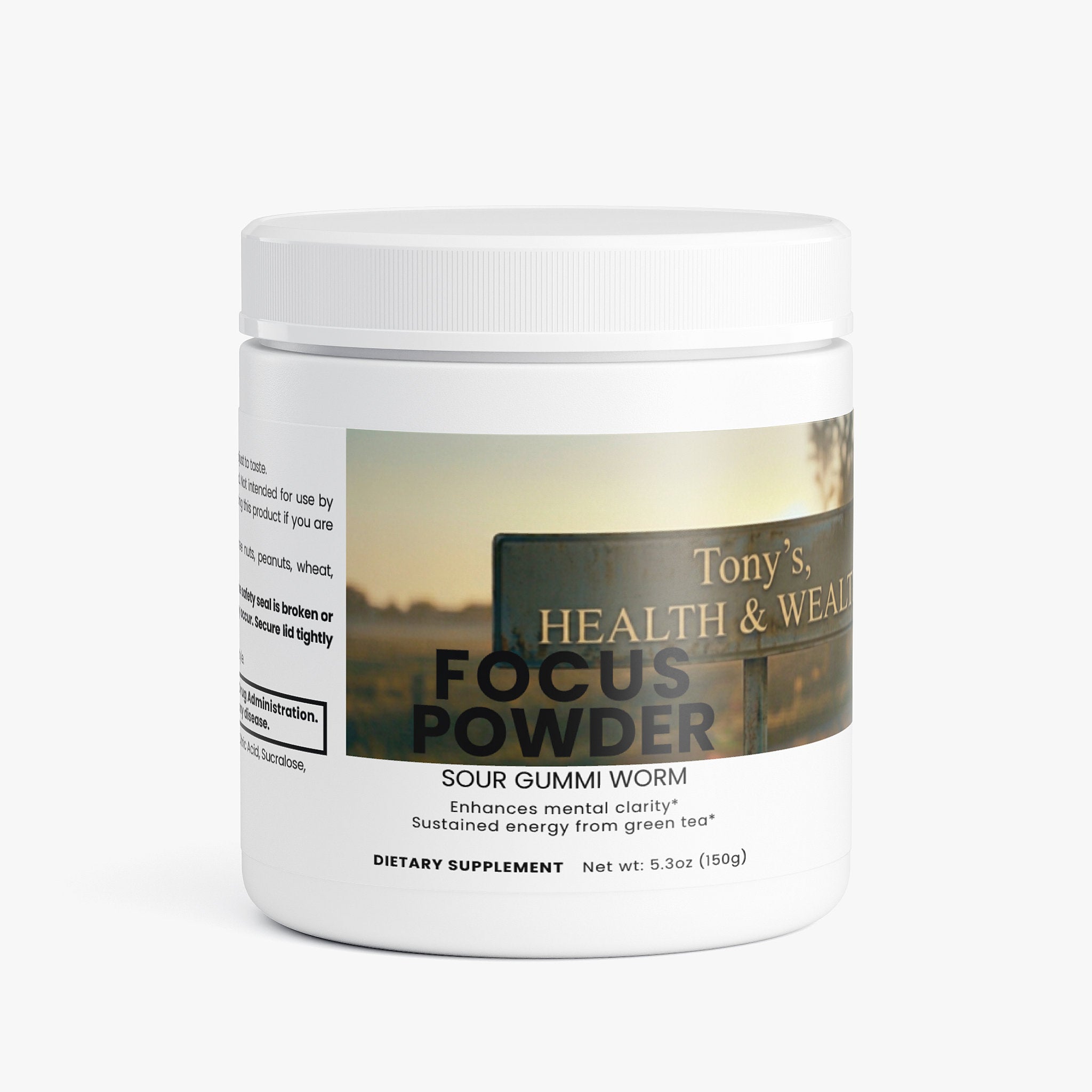 Focus Powder (Sour Gummi Worm)