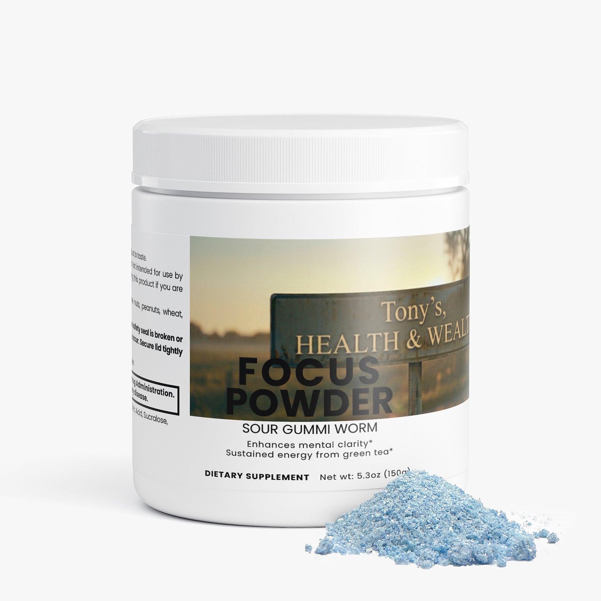 Focus Powder (Sour Gummi Worm)