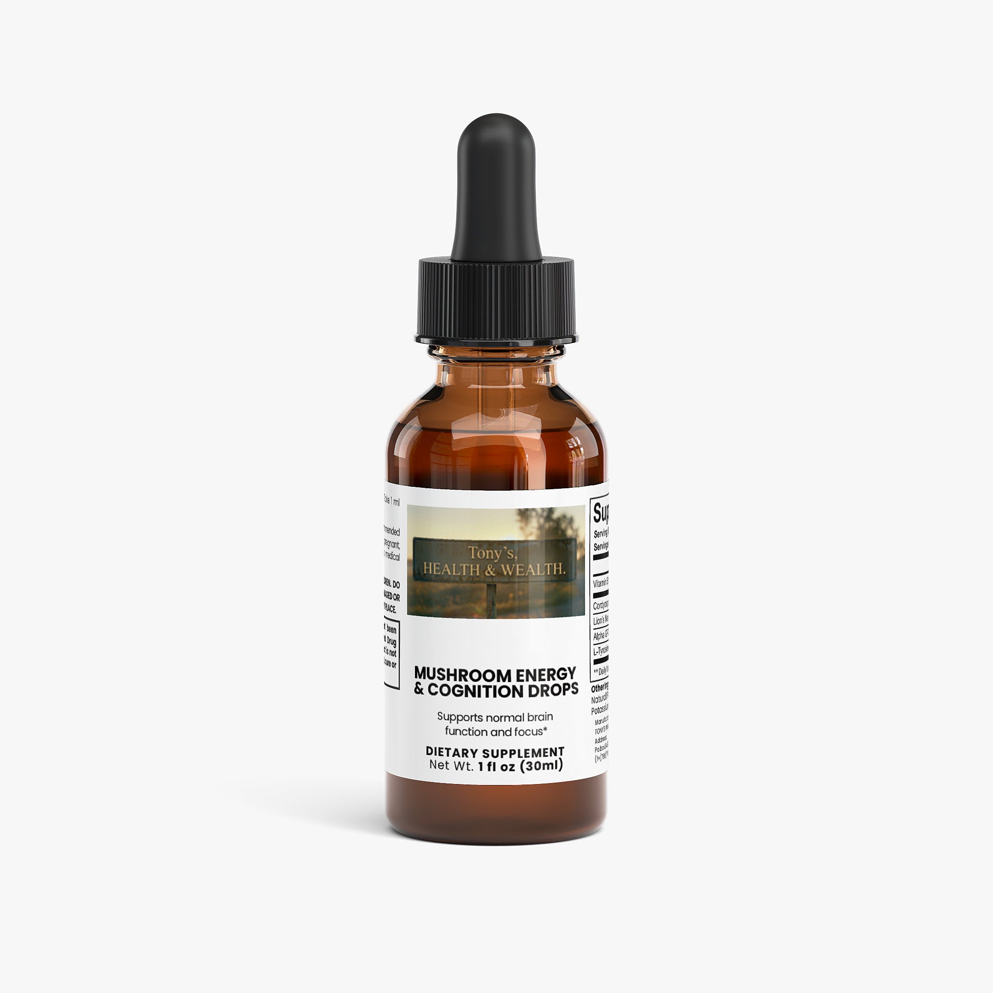Mushroom Energy & Cognition Drops