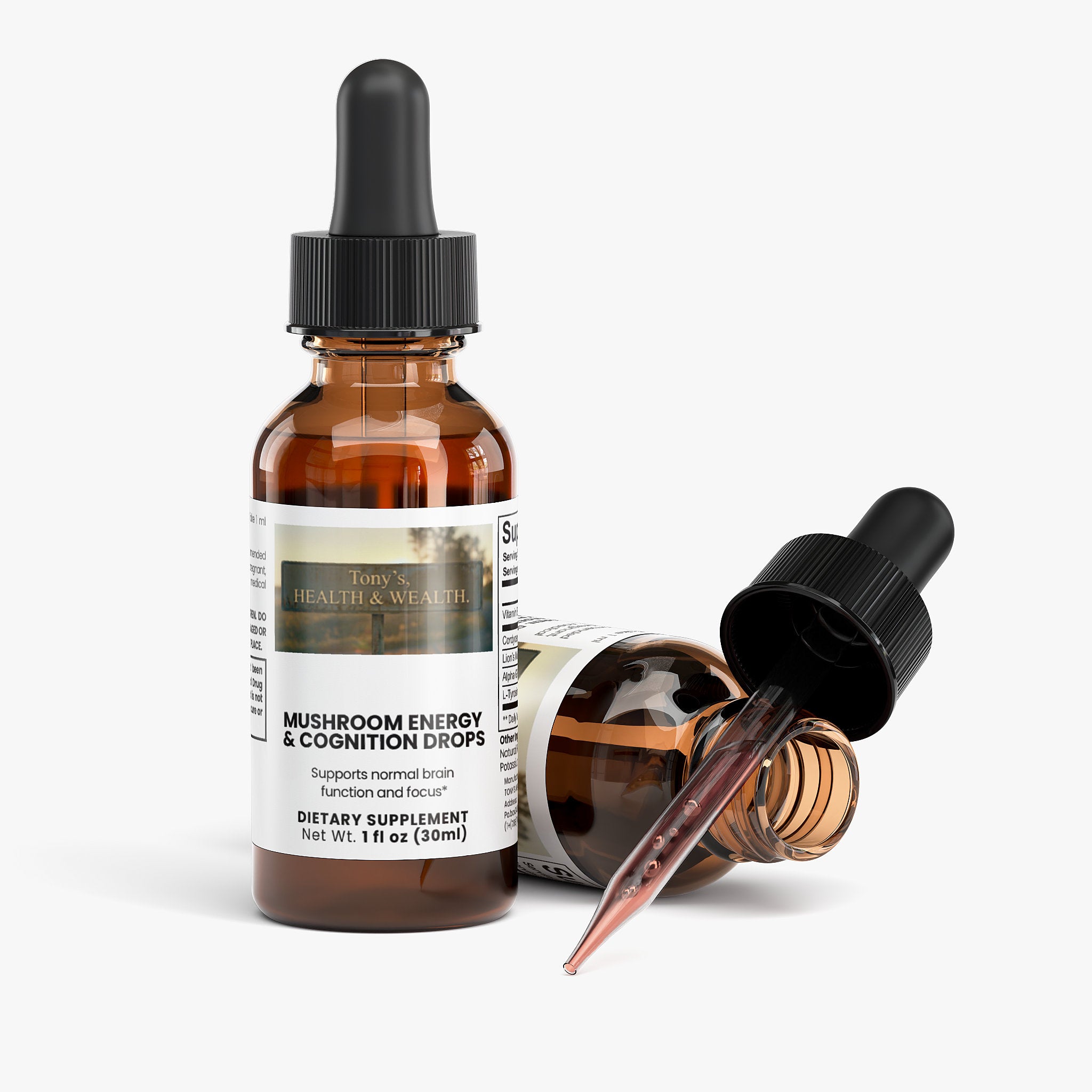 Mushroom Energy & Cognition Drops
